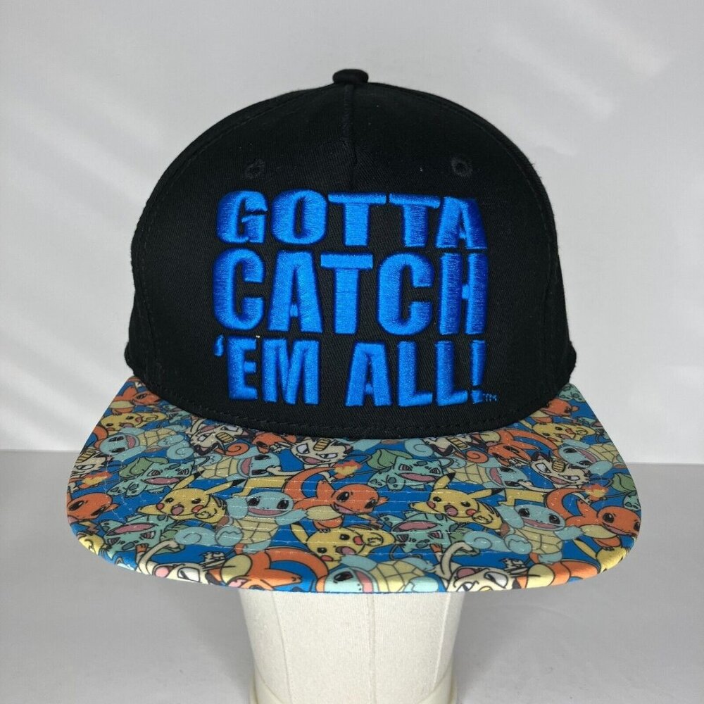 Pokemon Gotta Catch Em All Snapback Hat Cap
